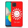 שמש כיסוי מגן קשיח בעיצוב אישי עם השם שלך ל Samsung Galaxy M32 יחידה אחת סקרין מובייל