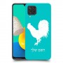 תרנגול כיסוי מגן קשיח בעיצוב אישי עם השם שלך ל Samsung Galaxy M32 יחידה אחת סקרין מובייל