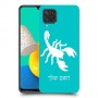 עקרב כיסוי מגן קשיח בעיצוב אישי עם השם שלך ל Samsung Galaxy M32 יחידה אחת סקרין מובייל