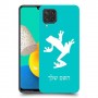 צפרדע טרופית כיסוי מגן קשיח בעיצוב אישי עם השם שלך ל Samsung Galaxy M32 יחידה אחת סקרין מובייל