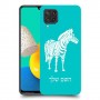 זברה כיסוי מגן קשיח בעיצוב אישי עם השם שלך ל Samsung Galaxy M32 יחידה אחת סקרין מובייל