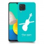 כינור כיסוי מגן קשיח בעיצוב אישי עם השם שלך ל Samsung Galaxy M32 יחידה אחת סקרין מובייל