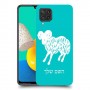 טלה כיסוי מגן קשיח בעיצוב אישי עם השם שלך ל Samsung Galaxy M32 יחידה אחת סקרין מובייל