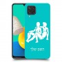תאומים כיסוי מגן קשיח בעיצוב אישי עם השם שלך ל Samsung Galaxy M32 יחידה אחת סקרין מובייל