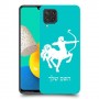 קשת כיסוי מגן קשיח בעיצוב אישי עם השם שלך ל Samsung Galaxy M32 יחידה אחת סקרין מובייל