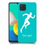 רץ כיסוי מגן קשיח בעיצוב אישי עם השם שלך ל Samsung Galaxy M32 יחידה אחת סקרין מובייל