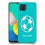 כדורגל - כדור כיסוי מגן קשיח בעיצוב אישי עם השם שלך ל Samsung Galaxy M32 יחידה אחת סקרין מובייל