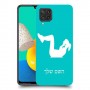 אימון ספורט - אישה כיסוי מגן קשיח בעיצוב אישי עם השם שלך ל Samsung Galaxy M32 יחידה אחת סקרין מובייל