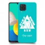 טריאתלון כיסוי מגן קשיח בעיצוב אישי עם השם שלך ל Samsung Galaxy M32 יחידה אחת סקרין מובייל