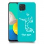 שחקן כדורעף כיסוי מגן קשיח בעיצוב אישי עם השם שלך ל Samsung Galaxy M32 יחידה אחת סקרין מובייל