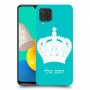 כתר מלכותי כיסוי מגן קשיח בעיצוב אישי עם השם שלך ל Samsung Galaxy M32 יחידה אחת סקרין מובייל