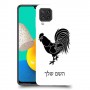 תרנגול כיסוי מגן קשיח בעיצוב אישי עם השם שלך ל Samsung Galaxy M32 יחידה אחת סקרין מובייל