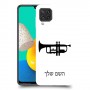 חצוצרה כיסוי מגן קשיח בעיצוב אישי עם השם שלך ל Samsung Galaxy M32 יחידה אחת סקרין מובייל
