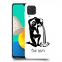 דלי כיסוי מגן קשיח בעיצוב אישי עם השם שלך ל Samsung Galaxy M32 יחידה אחת סקרין מובייל
