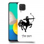 קשת כיסוי מגן קשיח בעיצוב אישי עם השם שלך ל Samsung Galaxy M32 יחידה אחת סקרין מובייל