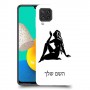 בתולה כיסוי מגן קשיח בעיצוב אישי עם השם שלך ל Samsung Galaxy M32 יחידה אחת סקרין מובייל