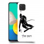 סקִי כיסוי מגן קשיח בעיצוב אישי עם השם שלך ל Samsung Galaxy M32 יחידה אחת סקרין מובייל