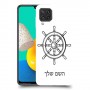 הגה - קפטן - ים כיסוי מגן קשיח בעיצוב אישי עם השם שלך ל Samsung Galaxy M32 יחידה אחת סקרין מובייל