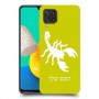 עקרב כיסוי מגן קשיח בעיצוב אישי עם השם שלך ל Samsung Galaxy M32 יחידה אחת סקרין מובייל