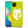 זאב כיסוי מגן קשיח בעיצוב אישי עם השם שלך ל Samsung Galaxy M32 יחידה אחת סקרין מובייל