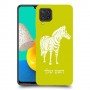 זברה כיסוי מגן קשיח בעיצוב אישי עם השם שלך ל Samsung Galaxy M32 יחידה אחת סקרין מובייל