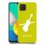כינור כיסוי מגן קשיח בעיצוב אישי עם השם שלך ל Samsung Galaxy M32 יחידה אחת סקרין מובייל