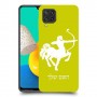 קשת כיסוי מגן קשיח בעיצוב אישי עם השם שלך ל Samsung Galaxy M32 יחידה אחת סקרין מובייל