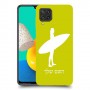 גלישה כיסוי מגן קשיח בעיצוב אישי עם השם שלך ל Samsung Galaxy M32 יחידה אחת סקרין מובייל