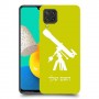טלסקופ כיסוי מגן קשיח בעיצוב אישי עם השם שלך ל Samsung Galaxy M32 יחידה אחת סקרין מובייל