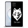 זאב כיסוי מגן קשיח בעיצוב אישי עם השם שלך ל Samsung Galaxy Note10 Lite יחידה אחת סקרין מובייל