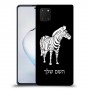 זברה כיסוי מגן קשיח בעיצוב אישי עם השם שלך ל Samsung Galaxy Note10 Lite יחידה אחת סקרין מובייל