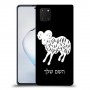 טלה כיסוי מגן קשיח בעיצוב אישי עם השם שלך ל Samsung Galaxy Note10 Lite יחידה אחת סקרין מובייל