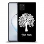 עץ כיסוי מגן קשיח בעיצוב אישי עם השם שלך ל Samsung Galaxy Note10 Lite יחידה אחת סקרין מובייל