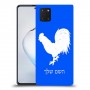 תרנגול כיסוי מגן קשיח בעיצוב אישי עם השם שלך ל Samsung Galaxy Note10 Lite יחידה אחת סקרין מובייל