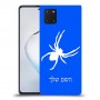 עכביש כיסוי מגן קשיח בעיצוב אישי עם השם שלך ל Samsung Galaxy Note10 Lite יחידה אחת סקרין מובייל