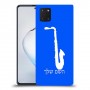 סקספון כיסוי מגן קשיח בעיצוב אישי עם השם שלך ל Samsung Galaxy Note10 Lite יחידה אחת סקרין מובייל