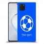 כדורגל - כדור כיסוי מגן קשיח בעיצוב אישי עם השם שלך ל Samsung Galaxy Note10 Lite יחידה אחת סקרין מובייל