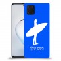 גלישה כיסוי מגן קשיח בעיצוב אישי עם השם שלך ל Samsung Galaxy Note10 Lite יחידה אחת סקרין מובייל