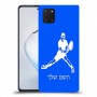 שחקן טניס כיסוי מגן קשיח בעיצוב אישי עם השם שלך ל Samsung Galaxy Note10 Lite יחידה אחת סקרין מובייל