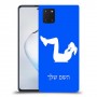 אימון ספורט - אישה כיסוי מגן קשיח בעיצוב אישי עם השם שלך ל Samsung Galaxy Note10 Lite יחידה אחת סקרין מובייל