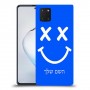 סמיילי כיסוי מגן קשיח בעיצוב אישי עם השם שלך ל Samsung Galaxy Note10 Lite יחידה אחת סקרין מובייל