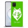 זאב כיסוי מגן קשיח בעיצוב אישי עם השם שלך ל Samsung Galaxy Note10 Lite יחידה אחת סקרין מובייל
