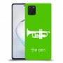 חצוצרה כיסוי מגן קשיח בעיצוב אישי עם השם שלך ל Samsung Galaxy Note10 Lite יחידה אחת סקרין מובייל