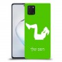 אימון ספורט - אישה כיסוי מגן קשיח בעיצוב אישי עם השם שלך ל Samsung Galaxy Note10 Lite יחידה אחת סקרין מובייל