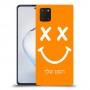 סמיילי כיסוי מגן קשיח בעיצוב אישי עם השם שלך ל Samsung Galaxy Note10 Lite יחידה אחת סקרין מובייל