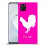 תרנגול כיסוי מגן קשיח בעיצוב אישי עם השם שלך ל Samsung Galaxy Note10 Lite יחידה אחת סקרין מובייל