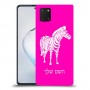 זברה כיסוי מגן קשיח בעיצוב אישי עם השם שלך ל Samsung Galaxy Note10 Lite יחידה אחת סקרין מובייל