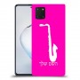 סקספון כיסוי מגן קשיח בעיצוב אישי עם השם שלך ל Samsung Galaxy Note10 Lite יחידה אחת סקרין מובייל
