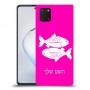 דגים כיסוי מגן קשיח בעיצוב אישי עם השם שלך ל Samsung Galaxy Note10 Lite יחידה אחת סקרין מובייל