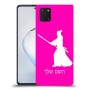 סמוראי כיסוי מגן קשיח בעיצוב אישי עם השם שלך ל Samsung Galaxy Note10 Lite יחידה אחת סקרין מובייל